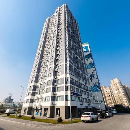 קייב Квартира Люкс В Жк Лебединый, Ул. Ревуцкого 40 Г מראה חיצוני תמונה